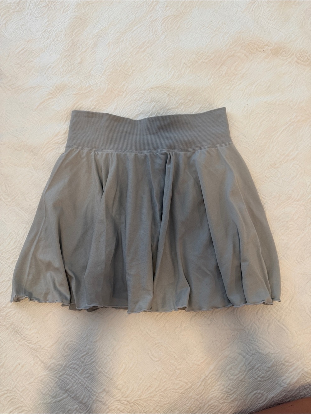 OQQ grey athletic skirt skort size small